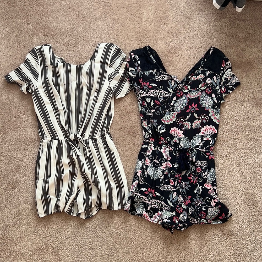 Adorable girls Abercrombie romper
